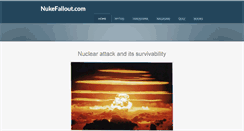 Desktop Screenshot of nukefallout.com