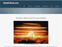 Tablet Screenshot of nukefallout.com